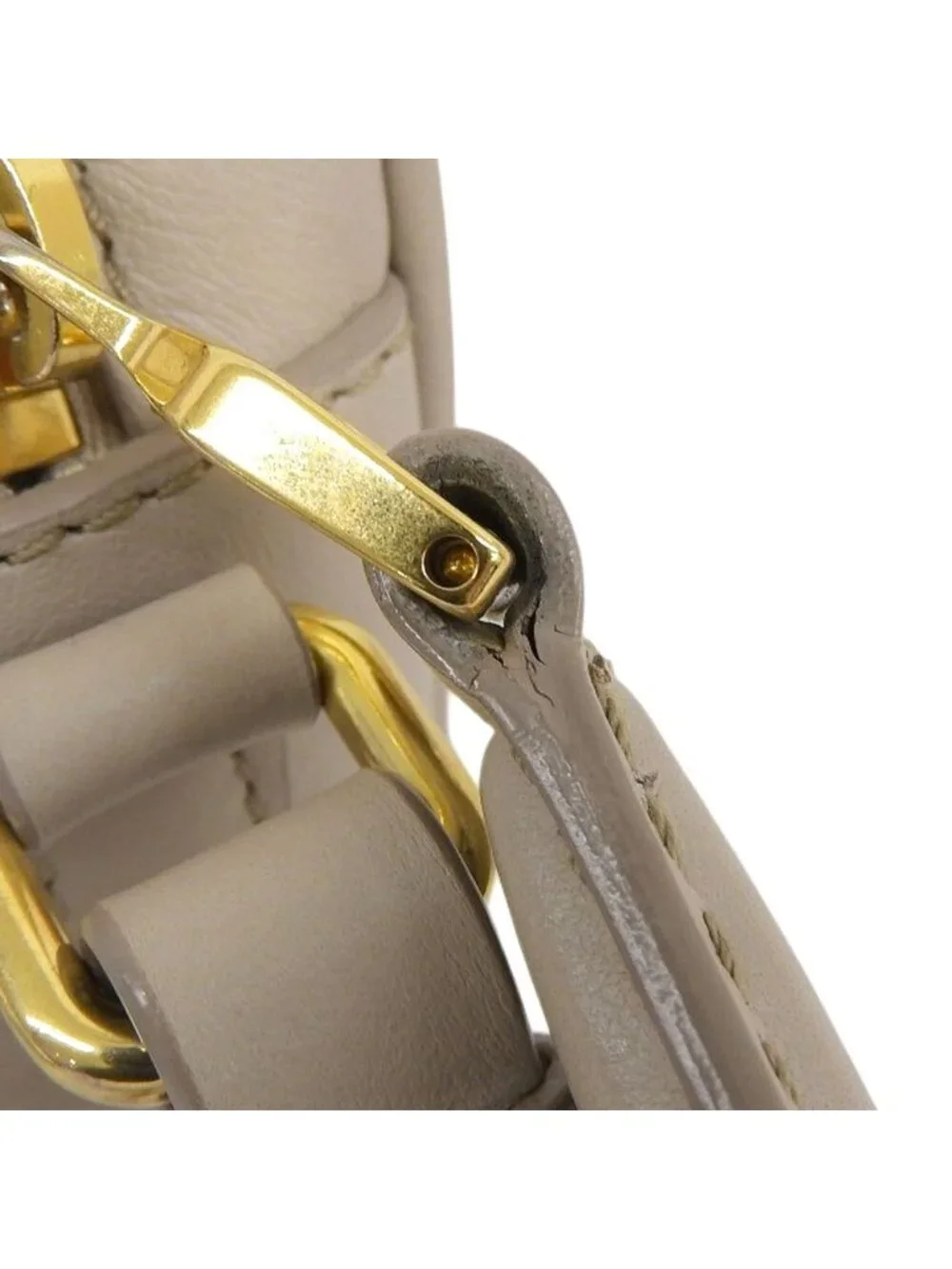 Max Mara Elsa M Logo Crossbody Shoulder Bag Gray